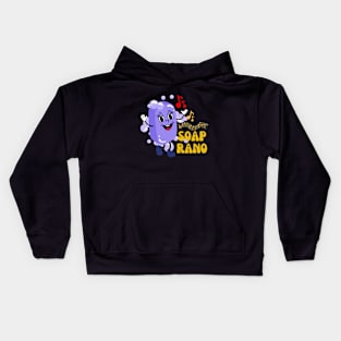 Soaprano Retro Soap Mascot Soprano Kids Hoodie